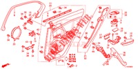 TUERVERKLEIDUNG, HINTEN(4D)  für Honda ACCORD 2.0 ELEGANCE PACK 4 Türen 5 gang automatikgetriebe 2014