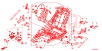 VORNE SITZKOMPONENTEN (G.) (HAUTEUR MANUELLE) für Honda ACCORD 2.0 ELEGANCE PACK 4 Türen 5 gang automatikgetriebe 2014