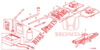 WERKZEUGE/WAGENHEBER  für Honda ACCORD 2.0 ELEGANCE PACK 4 Türen 5 gang automatikgetriebe 2014