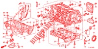 ZYLINDERBLOCK/OELWANNE (2.0L) für Honda ACCORD 2.0 ELEGANCE PACK 4 Türen 5 gang automatikgetriebe 2014