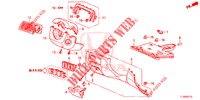 INSTRUMENT, ZIERSTUECK (COTE DE CONDUCTEUR) (LH) für Honda ACCORD 2.0 EXECUTIVE 4 Türen 6 gang-Schaltgetriebe 2014