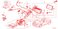 EINBAUSATZ F. RNS2  für Honda ACCORD 2.0 EXECUTIVE 4 Türen 5 gang automatikgetriebe 2014