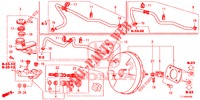 HAUPTBREMSZYLINDER/MASTER POWER (LH) für Honda ACCORD 2.0 EXECUTIVE 4 Türen 5 gang automatikgetriebe 2014