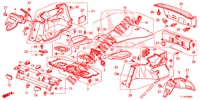 HINTERE ABLAGE/SEITENVERKLEIDUNG (4D)  für Honda ACCORD 2.0 EXECUTIVE 4 Türen 5 gang automatikgetriebe 2014