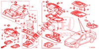 INNENLEUCHTE (2) für Honda ACCORD 2.0 EXECUTIVE 4 Türen 5 gang automatikgetriebe 2014
