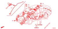KABELBAUM (3) (LH) für Honda ACCORD 2.0 EXECUTIVE 4 Türen 5 gang automatikgetriebe 2014