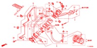 KLIMAANLAGE (FLEXIBLES/TUYAUX) (2.0L) (LH) für Honda ACCORD 2.0 EXECUTIVE 4 Türen 5 gang automatikgetriebe 2014