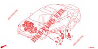 MOTORKABELBAUM, STREBE(1.7L)(RH)  für Honda ACCORD 2.0 EXECUTIVE 4 Türen 5 gang automatikgetriebe 2014
