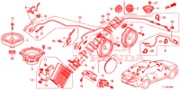 RADIOANTENNE/LAUTSPRECHER (LH) für Honda ACCORD 2.0 EXECUTIVE 4 Türen 5 gang automatikgetriebe 2014