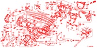 INSTRUMENTENBRETT, OBEN (LH) für Honda ACCORD 2.0 S 4 Türen 6 gang-Schaltgetriebe 2014