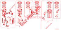 KRAFTSTOFFTANKSATZ, KURZE TEILE  für Honda ACCORD 2.0 S 4 Türen 6 gang-Schaltgetriebe 2014