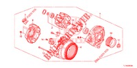 LICHTMASCHINE (DENSO) (2.0L) für Honda ACCORD 2.0 S 4 Türen 6 gang-Schaltgetriebe 2014