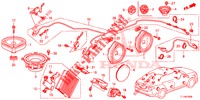 RADIOANTENNE/LAUTSPRECHER (LH) für Honda ACCORD 2.0 S 4 Türen 6 gang-Schaltgetriebe 2014