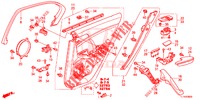 TUERVERKLEIDUNG, HINTEN(4D)  für Honda ACCORD 2.0 S 4 Türen 6 gang-Schaltgetriebe 2014