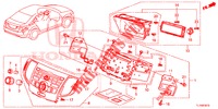 AUDIOEINHEIT  für Honda ACCORD 2.0 S 4 Türen 5 gang automatikgetriebe 2014