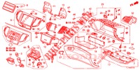 INSTRUMENT, ZIERSTUECK (COTE DE PASSAGER) (LH) für Honda ACCORD 2.0 S 4 Türen 5 gang automatikgetriebe 2014