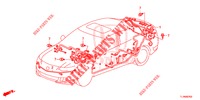 KABELBAUM (2) (LH) für Honda ACCORD 2.0 S 4 Türen 5 gang automatikgetriebe 2014