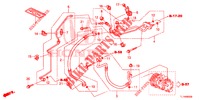 KLIMAANLAGE (FLEXIBLES/TUYAUX) (2.0L) (LH) für Honda ACCORD 2.0 S 4 Türen 5 gang automatikgetriebe 2014