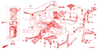 KRAFTSTOFFTANK  für Honda ACCORD 2.0 S 4 Türen 5 gang automatikgetriebe 2014