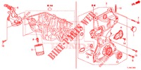 OELPUMPE (2.0L) für Honda ACCORD 2.0 S 4 Türen 5 gang automatikgetriebe 2014