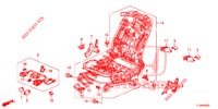 VORNE SITZKOMPONENTEN (D.) (SIEGE REGLAGE MANUEL) für Honda ACCORD 2.0 S 4 Türen 5 gang automatikgetriebe 2014