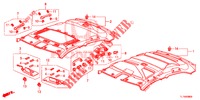 DACHVERKLEIDUNG  für Honda ACCORD DIESEL 2.2 COMFORT 4 Türen 6 gang-Schaltgetriebe 2014