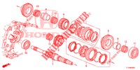 HAUPTWELLE (DIESEL) für Honda ACCORD DIESEL 2.2 COMFORT 4 Türen 6 gang-Schaltgetriebe 2014