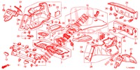 HINTERE ABLAGE/SEITENVERKLEIDUNG (4D)  für Honda ACCORD DIESEL 2.2 COMFORT 4 Türen 6 gang-Schaltgetriebe 2014