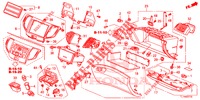 INSTRUMENT, ZIERSTUECK (COTE DE PASSAGER) (LH) für Honda ACCORD DIESEL 2.2 COMFORT 4 Türen 6 gang-Schaltgetriebe 2014