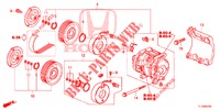 KLIMAANLAGE (COMPRESSEUR) (DIESEL) für Honda ACCORD DIESEL 2.2 COMFORT 4 Türen 6 gang-Schaltgetriebe 2014