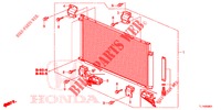 KLIMAANLAGE (CONDENSATEUR) (DIESEL) für Honda ACCORD DIESEL 2.2 COMFORT 4 Türen 6 gang-Schaltgetriebe 2014