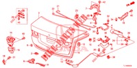 KOFFERRAUMDECKEL(4D)  für Honda ACCORD DIESEL 2.2 COMFORT 4 Türen 6 gang-Schaltgetriebe 2014