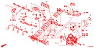 KRAFTSTOFF, SCHIENE/HOCHDRUCKPUMPE (DIESEL) für Honda ACCORD DIESEL 2.2 COMFORT 4 Türen 6 gang-Schaltgetriebe 2014