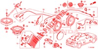 RADIOANTENNE/LAUTSPRECHER (LH) für Honda ACCORD DIESEL 2.2 COMFORT 4 Türen 6 gang-Schaltgetriebe 2014