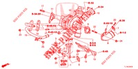TURBOLADER SYSTEM (DIESEL) für Honda ACCORD DIESEL 2.2 COMFORT 4 Türen 6 gang-Schaltgetriebe 2014