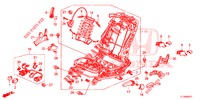 VORNE SITZKOMPONENTEN (G.) (HAUTEUR MANUELLE) für Honda ACCORD DIESEL 2.2 COMFORT 4 Türen 6 gang-Schaltgetriebe 2014