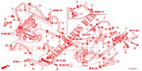 WASSERSCHLAUCH/HEIZUNGSSCHACHT (DIESEL) für Honda ACCORD DIESEL 2.2 COMFORT 4 Türen 6 gang-Schaltgetriebe 2014