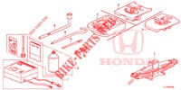 WERKZEUGE/WAGENHEBER  für Honda ACCORD DIESEL 2.2 COMFORT 4 Türen 6 gang-Schaltgetriebe 2014