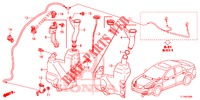 WINDSCHUTZSCHEIBENWASCHER (2D)  für Honda ACCORD DIESEL 2.2 COMFORT 4 Türen 6 gang-Schaltgetriebe 2014