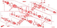 ANTRIEBSWELLE, VORNE/HALBWELLE (DIESEL) für Honda ACCORD DIESEL 2.2 COMFORT 4 Türen 5 gang automatikgetriebe 2014