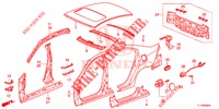 AUSSENBLECHE/TAFEL, HINTEN  für Honda ACCORD DIESEL 2.2 COMFORT 4 Türen 5 gang automatikgetriebe 2014