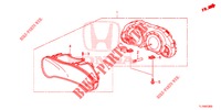DREHZAHLMESSER  für Honda ACCORD DIESEL 2.2 COMFORT 4 Türen 5 gang automatikgetriebe 2014