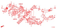 EGR STEUERVENTIL (DIESEL) für Honda ACCORD DIESEL 2.2 COMFORT 4 Türen 5 gang automatikgetriebe 2014
