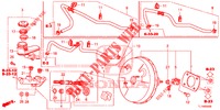 HAUPTBREMSZYLINDER/MASTER POWER (LH) für Honda ACCORD DIESEL 2.2 COMFORT 4 Türen 5 gang automatikgetriebe 2014