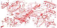 HINTERE ABLAGE/SEITENVERKLEIDUNG (4D)  für Honda ACCORD DIESEL 2.2 COMFORT 4 Türen 5 gang automatikgetriebe 2014