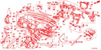 INSTRUMENTENBRETT, OBEN (LH) für Honda ACCORD DIESEL 2.2 COMFORT 4 Türen 5 gang automatikgetriebe 2014