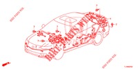 KABELBAUM (2) (LH) für Honda ACCORD DIESEL 2.2 COMFORT 4 Türen 5 gang automatikgetriebe 2014