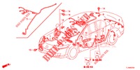 KABELBAUM (3) (LH) für Honda ACCORD DIESEL 2.2 COMFORT 4 Türen 5 gang automatikgetriebe 2014