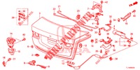 KOFFERRAUMDECKEL(4D)  für Honda ACCORD DIESEL 2.2 COMFORT 4 Türen 5 gang automatikgetriebe 2014