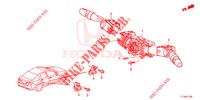 KOMBISCHALTER  für Honda ACCORD DIESEL 2.2 COMFORT 4 Türen 5 gang automatikgetriebe 2014